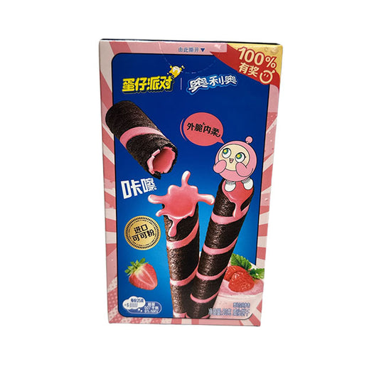 Oreo Cocoa Crispy Roll Strawberry