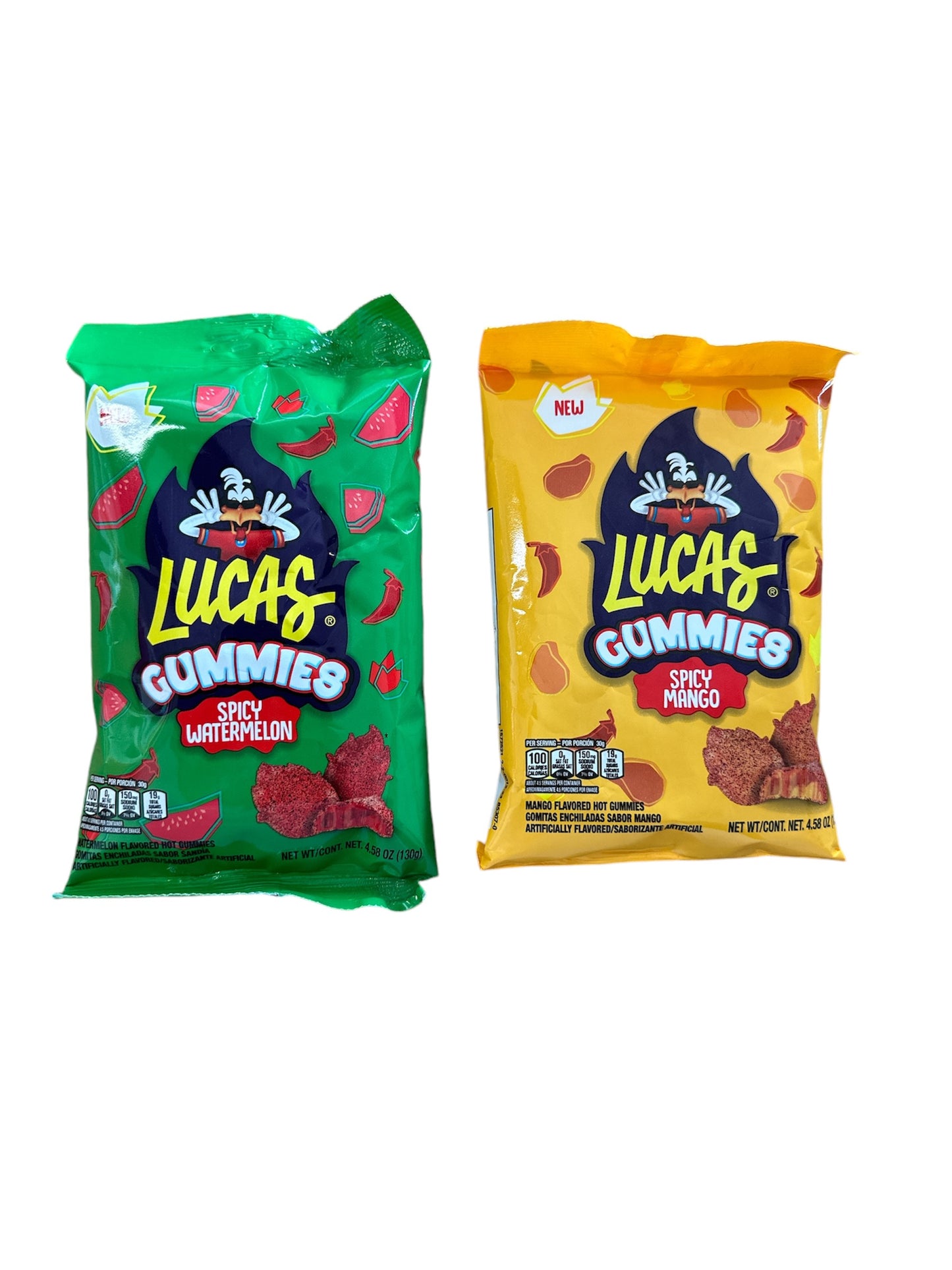 Lucas Gummies Spicy Watermelon/Mango 2pack